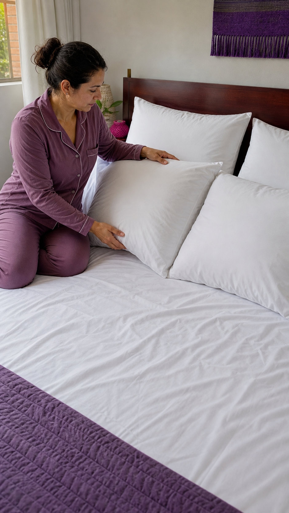 Set x4 almohadas siliconada 40x60 2